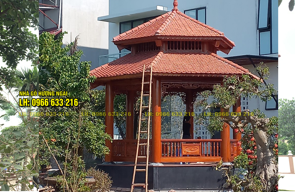 NHÀ LỤC GIÁC 2 TẦNG MÁI tại Yên Lạc, Vĩnh Phúc
